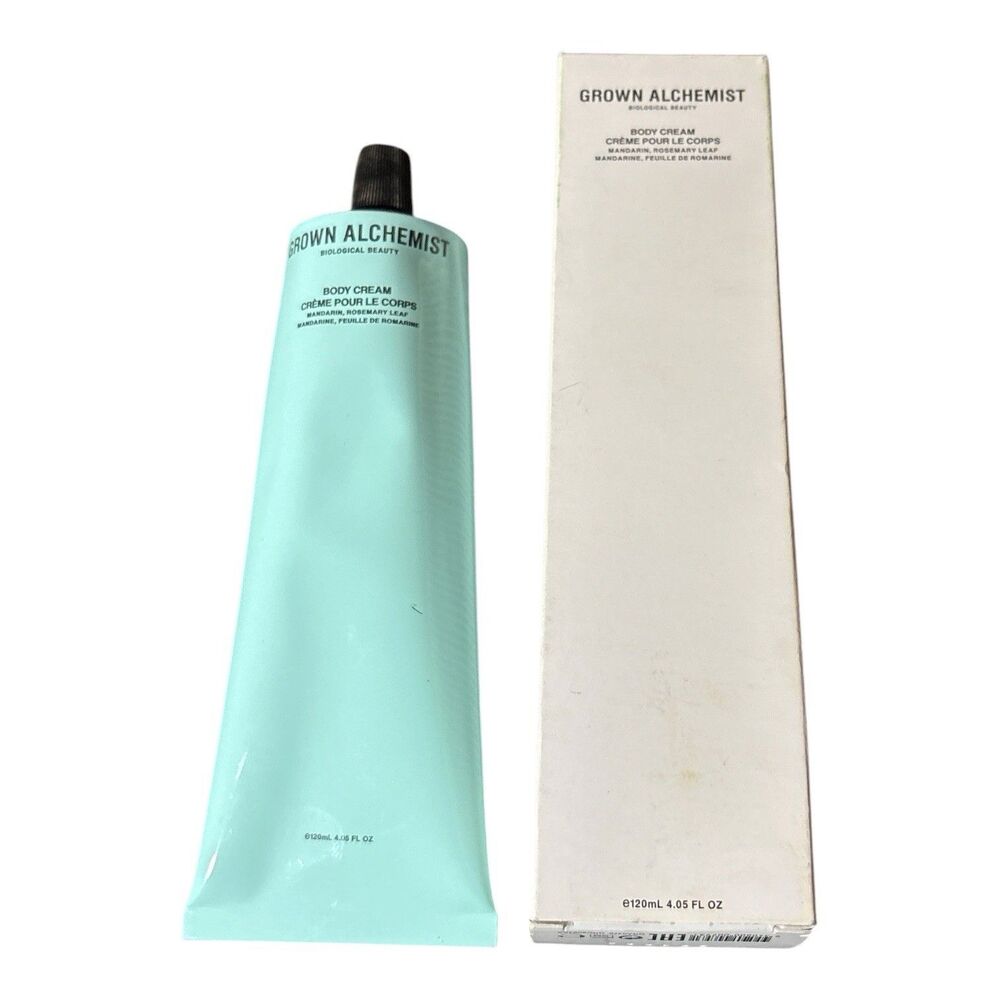 GROWN ALCHEMIST Mandarin Rosemary Leaf Body Cream 4.05 Fl Oz Full Size *SEALED*